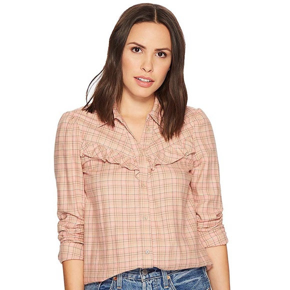 PAIGE Tops - PAIGE Plaid Button Down Long Sleeve Kamie Shirt.